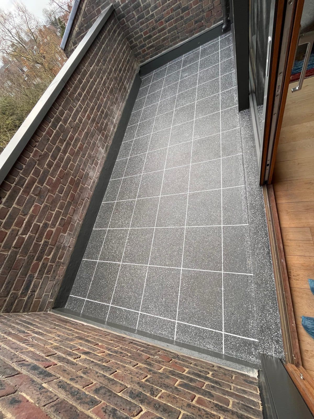 WestWood PMMA tile-effect terrace waterproofing